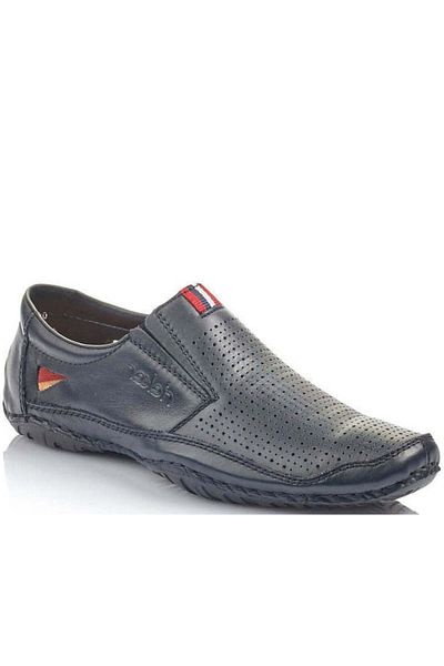Rieker Pantofi formali albastri Pantofi barbati