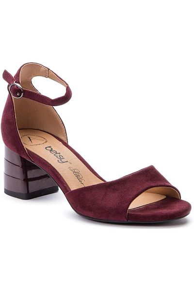 Betsy Red Sandals Womens Shoes