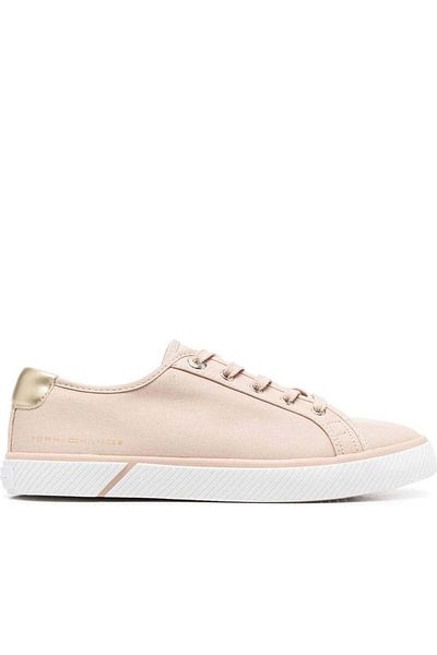 Tommy Hilfiger Pink Trainers Womens Shoes