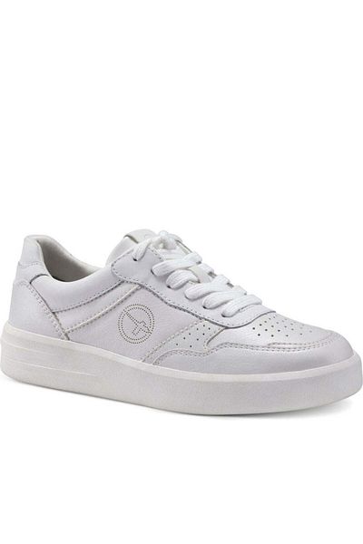 Tamaris White Trainers Womens Shoes