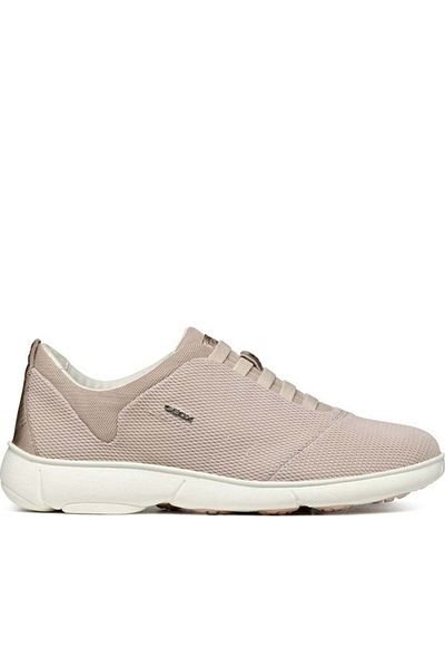 Geox Pink Trainers Womens Shoes