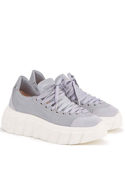 AGL Purple Flats Womens Shoes