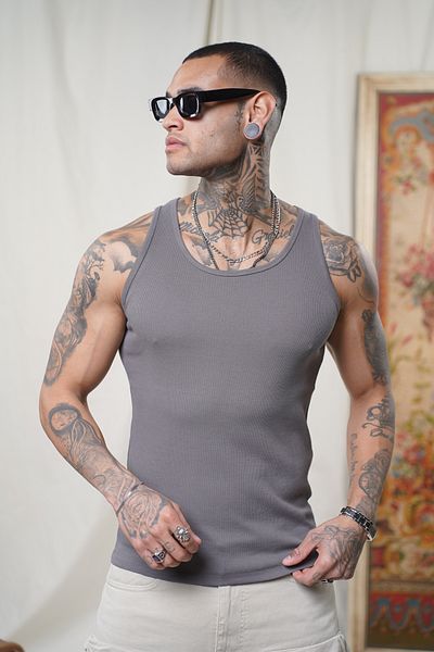 Butik Trend We Camisole Fabric Slim Fit Fit Men's Undershirt