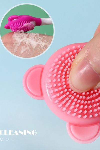 Magic Leverage Gentle and Effective for Your Skin: Purify Your Face with Silicone Facial Cleansing Brush