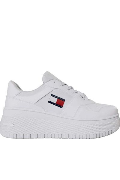 Tommy Jeans Pantofi albi pentru femei