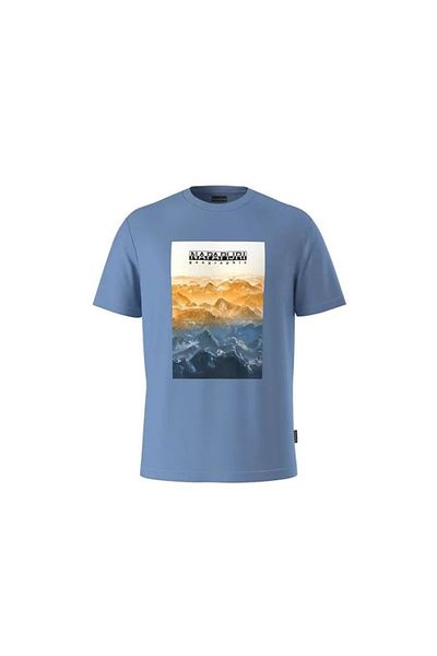 Napapijri Tricou albastru pentru bărbați Napapijri S-Rollin