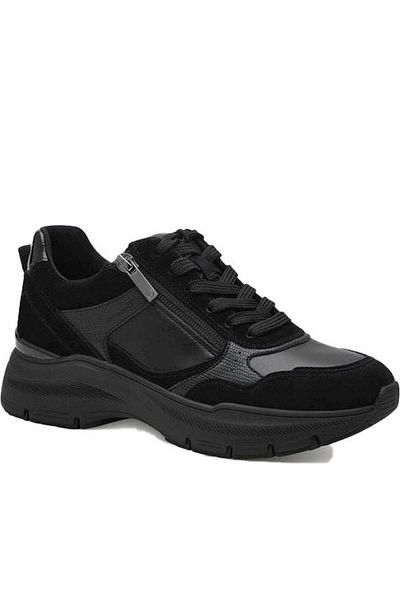 Tamaris Black Trainers Womens Shoes