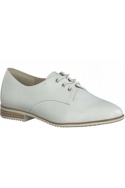 Tamaris White Flats Womens Shoes