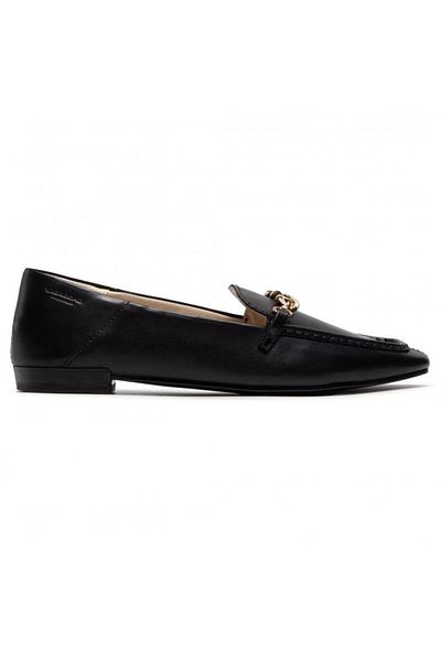 Vagabond Black Flats Womens Shoes