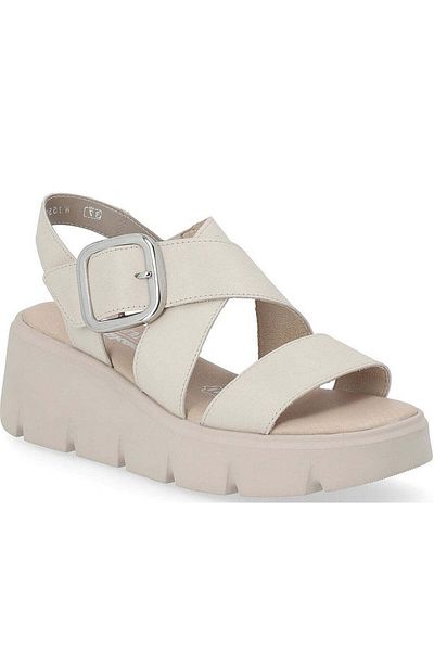 Rieker Beige Sandals Womens Shoes