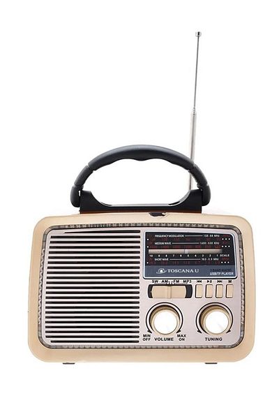 TOSCANA U Bluetooth Portable Radio 32216B
