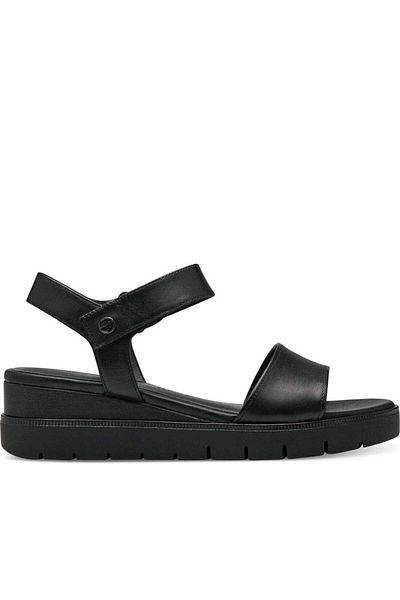 Tamaris Black Sandals Womens Shoes