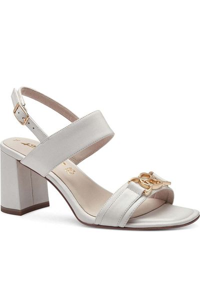 Tamaris White Sandals Womens Shoes