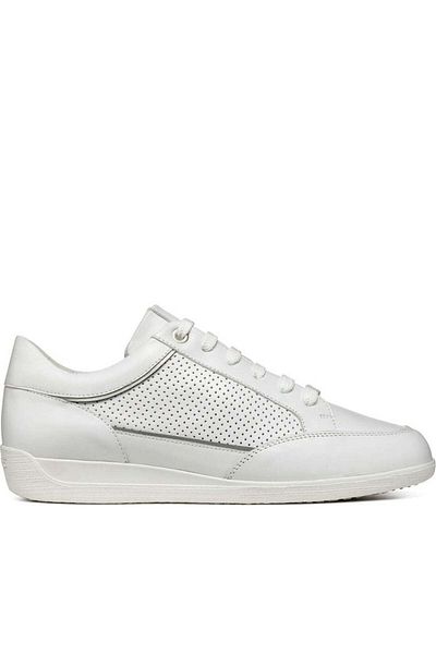 Geox Pantofi albi pentru femei