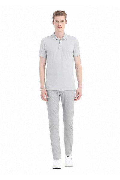 Ramsey Printed Polo Neck 100% Cotton T-shirt
