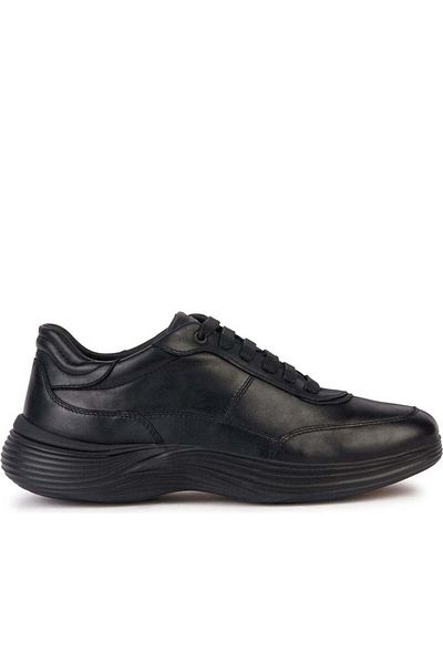 Geox Black Trainers Mens Shoes