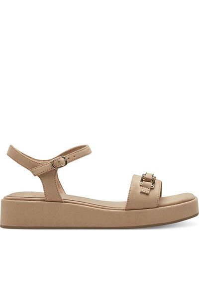 Marco Tozzi Beige Sandals Womens Shoes