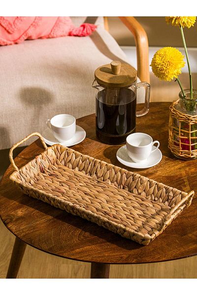 LC Waikiki Lcw Home Wicker Tray 42 cm