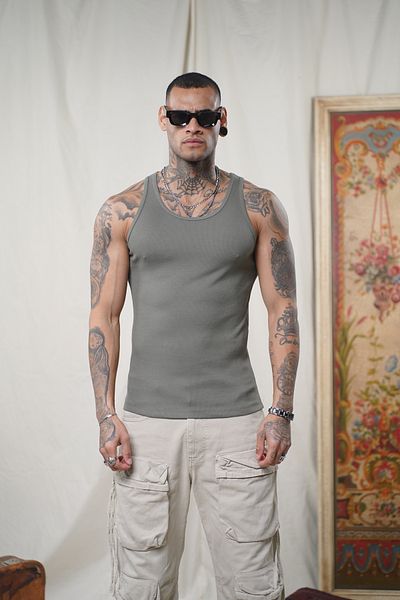Butik Trend We Camisole Fabric Slim Fit Fit Men's Undershirt
