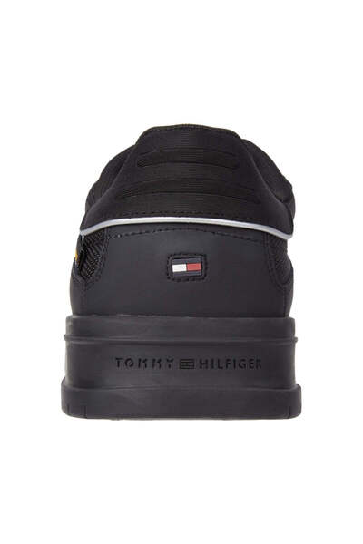 Tommy Hilfiger Black Trainers Mens Shoes