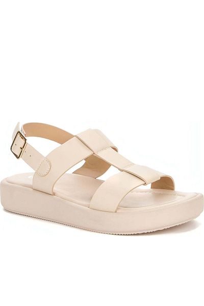 Betsy Sandale Bej Pantofi Femei
