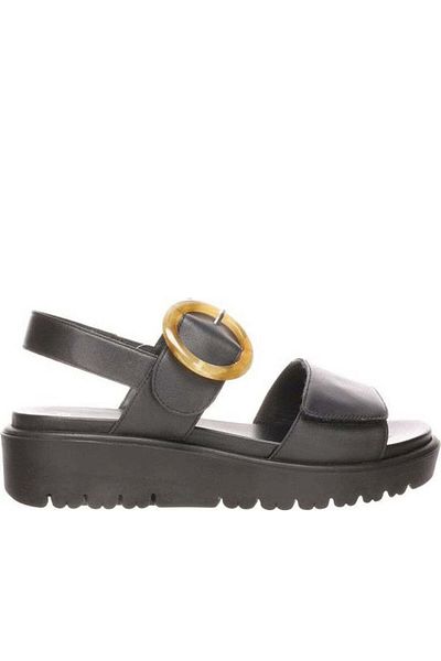ARA Black Sandals Womens Shoes
