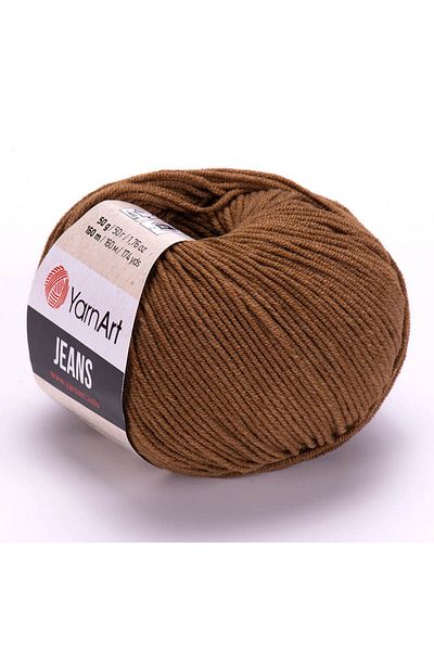 Prestij Boncuk Yarnart Jeans - Καφέ Νούμερο 40 Πλεκτό Χειροποίητο Σχοινί