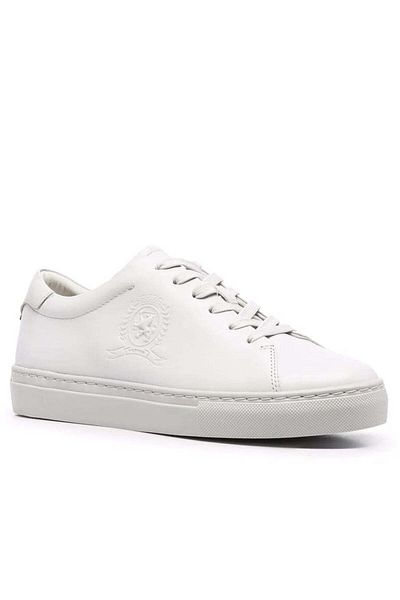 Tommy Hilfiger Grey Trainers Womens Shoes