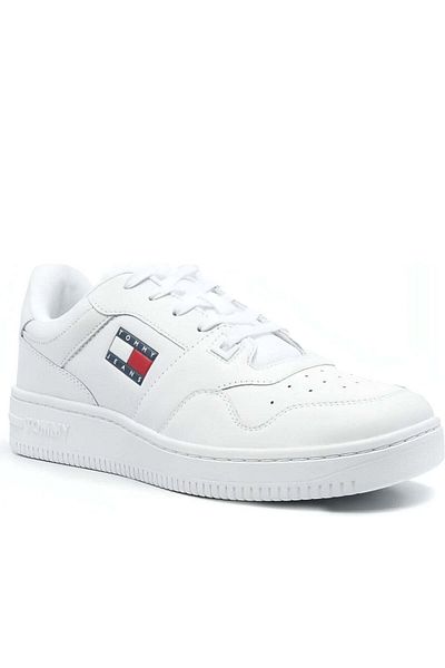 Tommy Jeans White Trainers Mens Shoes