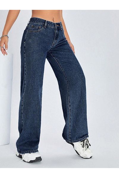 Noxter Pantaloni de damă din denim - Dark Rhythm, spălați