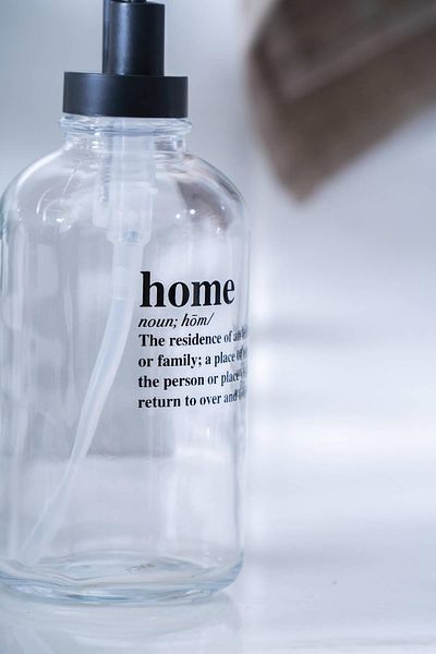 ACAR Δοχείο υγρού σαπουνιού Louvre Glass - 500 ml