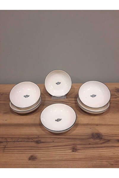Keramika Keramica 13 cm Bowl/Boiler/Boiler 6 Pieces with Heart / Lover's Day / Love