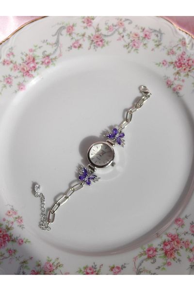 Reorah Collection Purple Dream Wings Watch-Purple Butterfly Watch