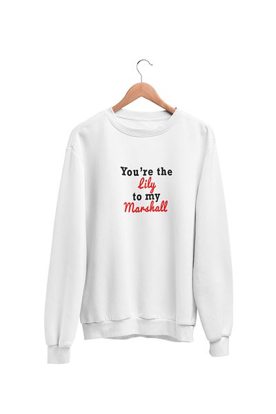 qoeuyl boutique You're The Lily To My Printed How I Met Your Mother Fun Unisex φούτερ