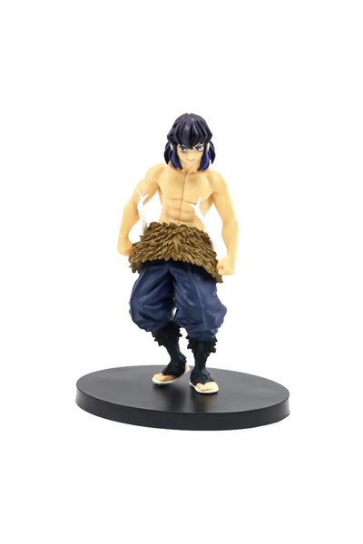 CeymSTecH İblis Slayer İnosuke Blue Action Figürü PVC Masa Üstü Anime Oyuncak...