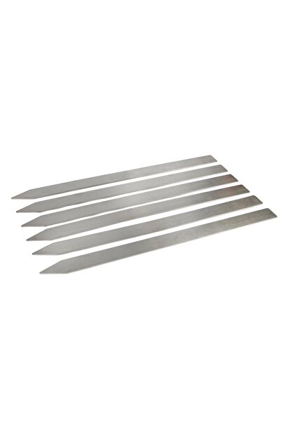 IGRILL Adana Kebap Şiş Takımı 60x4 cm Paslanmaz Çelik (6 Adet)