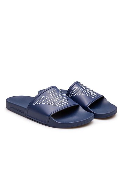 Emporio Armani Șlapi albaștri Emporio Armani Chaussures