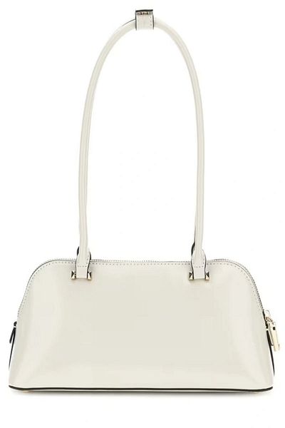 Guess Arnela Shoulder Satchel Women's Ecru Shoulder Bag Hwng9496080-Bon