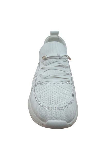 EGE GİYİM VE AYAKKABI 25Y308 Beige Women's Stone Detail Sneaker