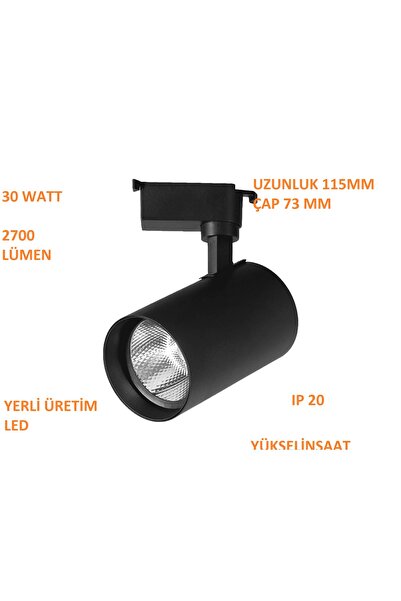 Noas GÜN IŞIĞI 30 WATT 2700 LÜMEN LED PARİS RAY SPOT UZUNLUK 115 MM ÇAP 73 MM...