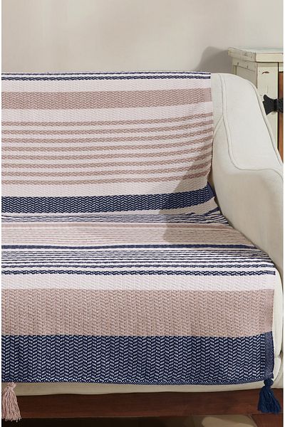 Lux Touch Κάλυμμα καναπέ Mabel Pompom 170x200 cm Καναπές Κρεβάτι Καναπές Κρεβάτι Πολυθρόνα Κάλυμμα Σάλι Φουντωτό