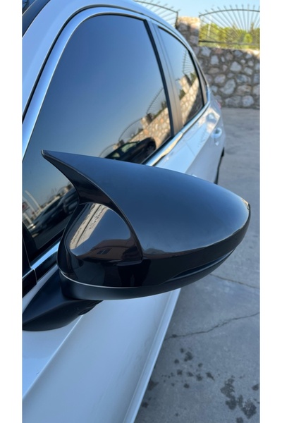 CMG TUNİNG CIVIC FE 2022+ YARASA AYNA KAPAGI-PIANO BLACK