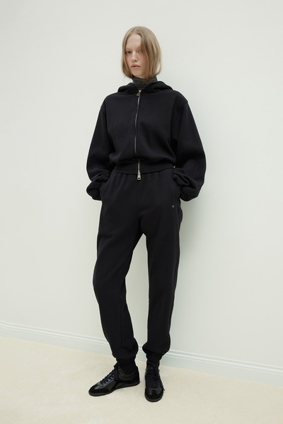 Suud Collection Black Cossie Jogger Tracksuit