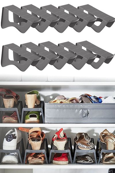 Binbirreyon Παπούτσια Ramp Space Saving Shoe Organizer 10 τμχ DC032