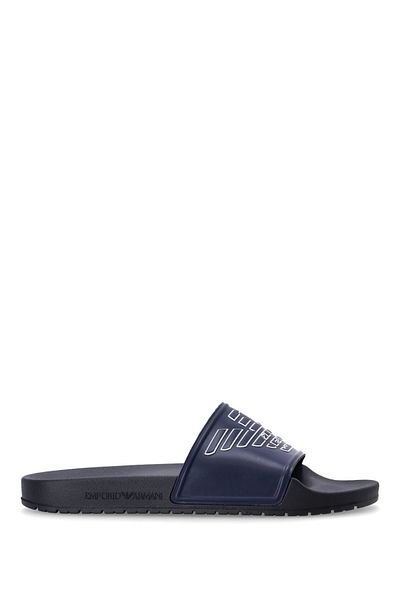 Emporio Armani Pantofi de plajă Emporio Armani albastru