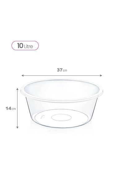 mebfa Smartware No 4 Clear Basin (10 Lt)