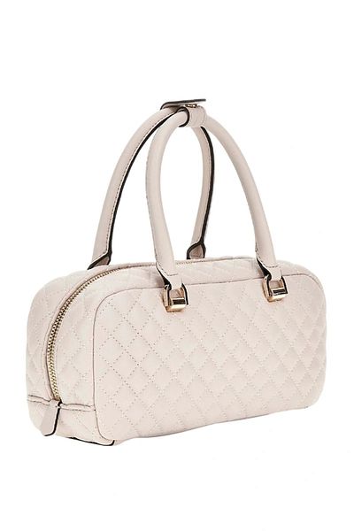 Guess ECO RIANEE SATCHEL Geantă de mână crem pentru femei HWEQG954105-STO