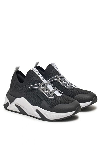 Guess GAXTIN Kadın Siyah Sneaker FLPGAXFAB12-BLACK