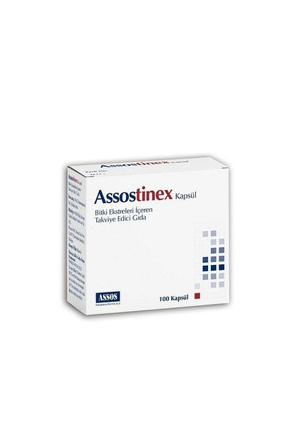 Assos İlaç اسوستينكس 100 كبسولة