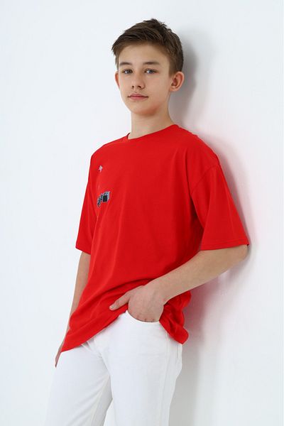 Toontoy Boy's Game Play Printed T-Shirt